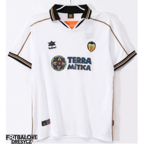 Valencia 1999-2000 Retro Domácí Dres Krátký Rukáv Valencia 1999-2000 Retro Domácí Dres Krátký Rukáv